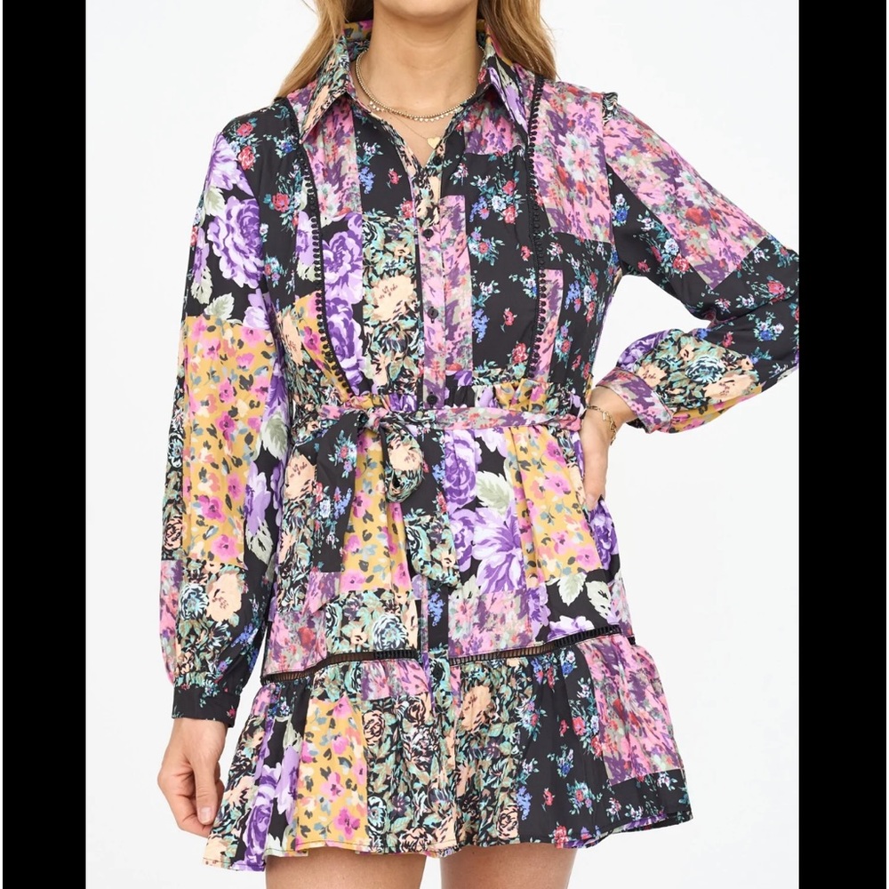 Zara Floral Printed Short Dress